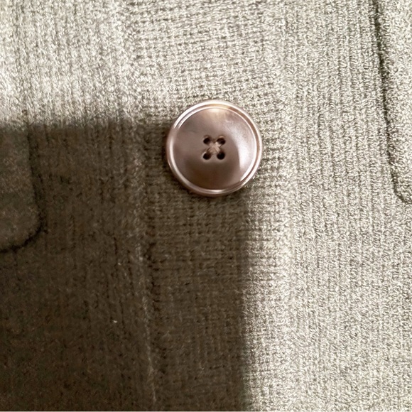 Loft Olive Green Button-Up Cardigan - Picture 6 of 10